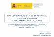 REAL DECRETO 130/2017, de 24 de febrero, por el que se ...arival.org/wp-content/uploads/2017/06/170601-Jornada-RE-Valencia.pdf · Reglamento de Explosivos y quedó parcialmente vacío