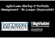 Deiner - Software Architect 2014... · Agile/Lean startup IT Portfolio Management - No Longer Oxymorphic! SOFTWARE ARCHITECT 14 - 17 OCTOBER 2014 | HOTEL RUSSELL, LONDON BigVisible