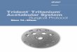 Trident Tritaniu m Ace tabular System Surgical Protocol Trident Tritanium Acetabular... · insert for warnings, precautions, adverse effects and other essential product information