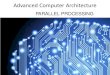 Advanced Computer Architecture (CSL502) PARALLEL PROCESSING · PDF fileAdvanced Computer Architecture (CSL502) Unit 1: Introduction To Parallel Processing 1 PARALLEL PROCESSING