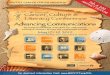 ine Literacy Conference - · PDF fileculture & literacy across the continuum of ... For Abstract Information Visit: Communication Evaluation Disparities ... recruitment tips and