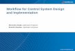 Workflow for Control System Design and Implementation -  · PDF filePower Management Transmission Control ... Workflow for Control System Design - 