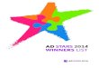 WINNERS - Campaign Brief Asia ADSTARS Winner List.pdf · WINNERS LIST 2014 위너리스트 ... That Summer Days Miracle Crystal ... 35343 Japan DAIKO Advertising Inc. Otsuka Pharmaceutical