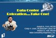 Data Center RelocationTake One! - · PDF fileData Center RelocationTake One! Joseph E. Ford, RCDD Craig A. Lowe, RCDD/OSP,LEED AP Robert G. Hall, MCSD Bala Consulting Engineers, Inc