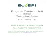 Engine Control Unit - Ecotrons Engine Control Unit (ECU... · Engine Control Unit(ECU-4T2C) technical spec-V1.3 1 Copy rights ECOTRONS LLC 1 Overview The core part of Ecotrons ECU