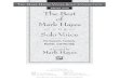 MEDIUM HIGH The Best of Mark Hayes - · PDF fileThe Best of Mark Hayes for Soo Vl oice For Concerts, Contests, Recitals, and Worship Arranged by Mark Hayes T he M ark h ayes V ocal