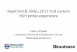 MyeChild & UKALL2011 trial custom FISH probe … & UKALL2011 trial custom FISH probe experience ... -7, t(6;9), BCR-ABL1, abn 12p ... PAX5, NUP214, MEF2D. PDGFRB FISH also detects
