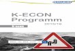 K-ECON Programm - Kraiburg · PDF fileK-ECON Programm K-econ programme 2015/16 ... Profil Pattern Achspositionen / Einsätze Axle positions / Applications Kernsortiment Core product