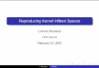 Reproducing Kernel Hilbert Spaces - mit.edu9.520/spring07/Classes/class03_rkhs.pdf · hf,fi. A Hilbert space (besides other technical conditions) is a ... ,cn ∈ R. L. Rosasco RKHS
