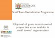 Small Town Revitalization Programme - Aspire Moleko - Disposal of govt-owned... · Province of the EASTERN CAPE DEPARTMENT OF ROADS AND PUBLIC WORKS Small Town Revitalization Programme