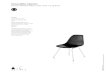 Eames Molded Plastic Side Chair 4-Leg Base - Herman Miller · PDF fileCharles and Ray Eames’ molded plastic side chair is as stylish today as it was when first available in 1950