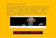 High Power Poses - · PDF fileHigh Power Poses Body language affects how others see us, but it may also change how we see ourselves. Social psychologist Amy Cuddy shows how “power