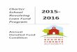 Charter School Revolving Loan Fund Program 2015 - · PDF fileCharter School Revolving Loan Fund Program 2015-2016 Annual ... of the Charter School Revolving Loan Fund Program for 