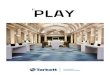 PLAY - Tarkett · PDF filePLAY 2 Play time! Today’s stylish, distinctive spaces are created from the floor up. ... Scandinavian Oak Light Beige // 24201 100 20 x 122 cm