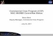 Commercial Crew Program (CCP) NAC HEOMD Committee · PDF fileCommercial Crew Program (CCP) NAC HEOMD Committee Status ... – If an RF comm test using ... White Sands Test Facility