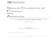 AS2124 Special Conditions of Contract - hpw.qld.gov.au Web viewQueensland GovernmentSpecial Conditions of Contract to AS2124 – 1992 & Annexure. Queensland Government. Special Conditions
