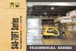 Hyster S40-70FT Lift Truck · PDF fileHyster S40-70FT Lift Truck Dimensions Circled dimensions correspond to the line numbers on the tabulated chart inside the Technical Guide. Dimensions