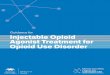 Guidance for njectable Opioid Agonist Treatment for Opioid ... · PDF fileInjectable Opioid Agonist Treatment for Opioid Use Disorder. ... PhD; Senior Researcher at Parnassia Addiction