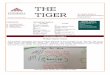 THE TIGER -  · PDF filePositive Postcards . News from the Individuals and Societies Department THE TIGER . ... Appreciation Commitment Confidence Cooperation