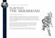 TAKE A WALK ON THE WILD SIDE . . . PLAYTEST: THE · PDF fileTAKE A WALK ON THE WILD SIDE . . . PLAYTEST: THE BARBARIAN. A D&D INSIDER EXCLUSIVE! Enjoy this free playtest version of