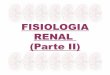 Fisiologia Renal II e III 2010 [Modo de Compatibilidade] · PDF fileReabsorção: Transferência de água e solutos do lúmen do néfron para o fluído extracelular Características