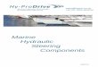 Marine Hydraulic Steering Components - JG · PDF file10 HS50 HYDRAULIC STEERING SYSTEM The HS hydraulic steering systems are designed specifically for marine secondary steering applications
