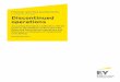 A comprehensive guide Discontinued operations - EY · PDF fileA comprehensive guide Discontinued operations ... Overview and scope Financial reporting developments ... the management