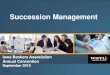 Succession Management -   · PDF file© Wipfli LLP Session Highlights Getting the People Thing Right Talent Management and Succession Management Succession Management Processes