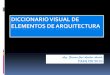 DICCIONARIO VISUAL DE ELEMENTOS DE  · PDF fileDICCIONARIO VISUAL DE ELEMENTOS DE ARQUITECTURA Arq. Erasmo José Aguilar Arriola FARQ UNI 2010