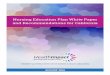 Nursing Education Plan White Paper and · PDF fileNursing Education Plan White Paper and Recommendations for California AUGUST 2016 FORMERLY CALIFORNIA INSTITUTE FOR NURSING & HEALTH