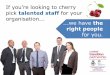 pick talented staff for your organisation we have the ... · PDF fileranks of the Royal Navy and Royal Marines, Army ... for Civilian Life ... (Reserve Forces Act 1995)