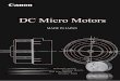 DC Micro Motors - canon-prec.co.jp · PDF file*oefy g yy ¾ g y ¾] º §µ»Ú ¶w v a ¼° a Òå³èµÞ Ó» ¯ èµÞ Ó» . Þ Ó» «½ ÿ¤ Ó» *oefy *ouspevdujpo 1spdfttpodvtupnj[bujpo