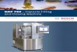 GKF 702 – Capsule Filling and Closing Machine · PDF file2 | GKF 702 –Capsule Filling and Closing Machine The modular layout allows modification or upgrade of the machine processes