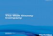 COMPANY PROFILE The Walt Disney Company - CITI, · PDF fileCOMPANY PROFILE The Walt Disney Company ... Walt Disney ended the partnership with Pixar after failing to reach an agreement