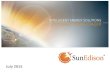 SunEdison Origination and Power Marketing Standard Pitch ...prdrse4all.spc.int/system/files/d1_10._sunedison_-_wescoatt.pdf · • Acquired First Wind in 2015, becoming the world’s