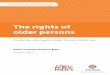 The rights of older persons - DSPD Home page · PDF fileThe rights of older persons ... Relations at La Trobe University, Melbourne. Simon Biggs is Professor in Social Policy and Gerontology