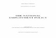 THE NATIONAL EMPLOYMENT POLICY - World Banksiteresources.worldbank.org/INTLM/Resources/Ghana_NATPOLICYDE… · first draft version 4 the republic of ghana the national employment