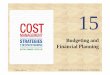 Budgeting and Financial Planning - CPA Diary · PDF file15.05.2013 · 15-59 Contemporary Trends in Budgeting and Financial Planning