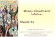 Money Growth and Inflation - Kevin's Web · PDF fileCopyright © 2001 by Harcourt, Inc. All rights reserved. ... Permissions Department, Harcourt College Publishers, ... Harcourt,