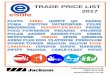 TRADE PRICE LIST 2017 - Jackson Electricaljackson.co.nz/wp-content/uploads/2014/07/Elsafe-Pricing-February... · TRADE PRICE LIST. 2017. sales@jackson.co.nz. ... QIKFIT SERIES : POWER