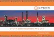 EYOTA ENGINEERING PTEeyota.com.sg/downloads/Eyota-Profile-july2015.pdf · section section qa / qc section store keeper accountant executive safety supervisors engineer engineer document