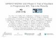 SPRINT-MS/NN 102 Phase II Trial of Ibudilast in ...medicinova.com/wp-content/uploads/2017/07/MN-166-ibudilast-for... · SPRINT-MS/NN 102 Phase II Trial of Ibudilast in Progressive