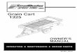 Grain Cart 1325 2013 - · PDF file~ All decals in place and readable ~ Operator’s manual has been delivered to owner and the owner has ... CCC Use caution when crossing ditches,