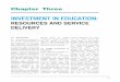 RESOURCES AND SERVICE DELIVERYsiteresources.worldbank.org/.../7-TESS_Chapter-3.pdf · RESOURCES AND SERVICE DELIVERY ... Year Public education Education Education Education recurrent