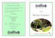 Blenheim Park and . · PDF fileContact us at:- The Education Office ... Secret Garden – why do you ... there? Have they arranged a secret meeting, or have they just bumped into each