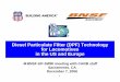 Diesel Particulate Filter (DPF) Technology for · PDF file1 Diesel Particulate Filter (DPF) Technology for Locomotives in the US and Europe BNSF-UP-SWRI meeting with CARB staff Sacramento,