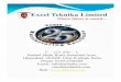 Excel Teknika  · PDF fileEXCEL TEKNIKA LIMITED, ... Inner Casing, Steam Turbine Casting etc. High Alloy Castings ... BHEL-India etc. •Experts from various foundries