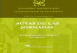 ACTAS DE LAS JORNADAS - León, 9 y 10 de noviembre 2017 · PDF file4as Jornadas Archivando: la preservación en los archivos (León, 10 y 11 de noviembre 2011) Actas de las Jornadas
