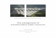 The management of transboundary water resources · PDF file21.05.1997 · The management of transboundary water resources Pieter van der Zaag UNESCO-IHE Institute for Water Education