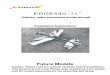 Electric radio-controlled model aircraft Installation ...img.banggood.com/file/products/20170817005723EDGE540-965mm说 … · Electric radio-controlled model aircraft ... Remove the
